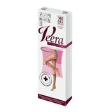 Veera Anti-Hyperhidrosis, kniekousen, open teen, 140 DEN, solei, maat 1/2 (35-38)