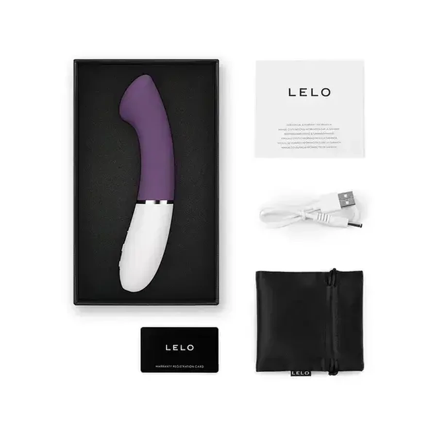 LELO Gigi 3, vibrateur pour le point G, Plum, 1 pièc.