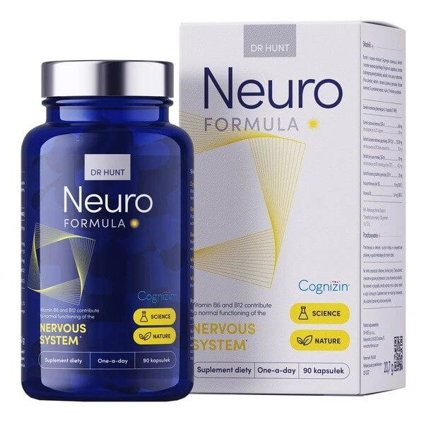 Dr. Hunt Neuro Formula, Hartkapseln, 90 Stück