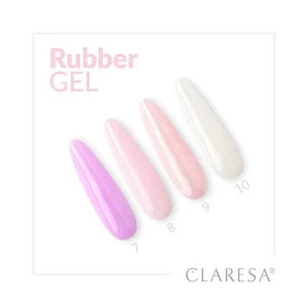 Claresa Rubber Gel, gel pentru construirea unghiilor, 10, 45 g