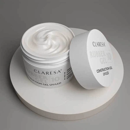 Claresa Rubber Gel, gel pentru construirea unghiilor, 10, 45 g