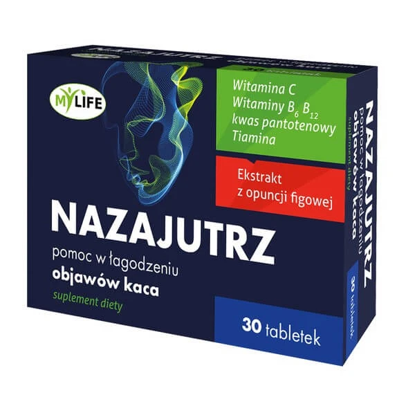 MyLife The Next Day - zur Linderung von Kater-Symptomen, Tabletten, 30 Stk