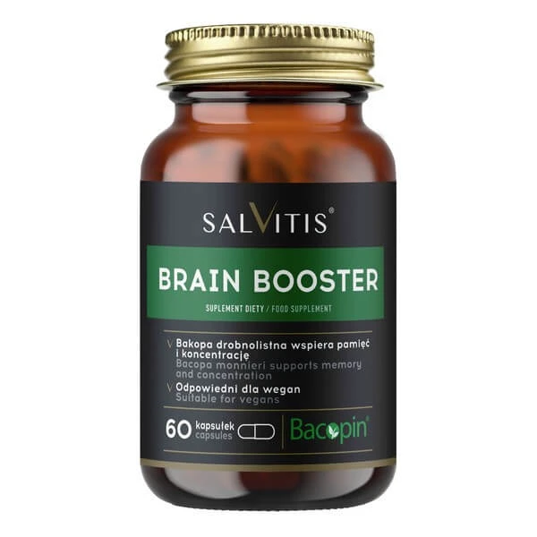 Salvitis Brain Booster, Kapseln, 60 Stück