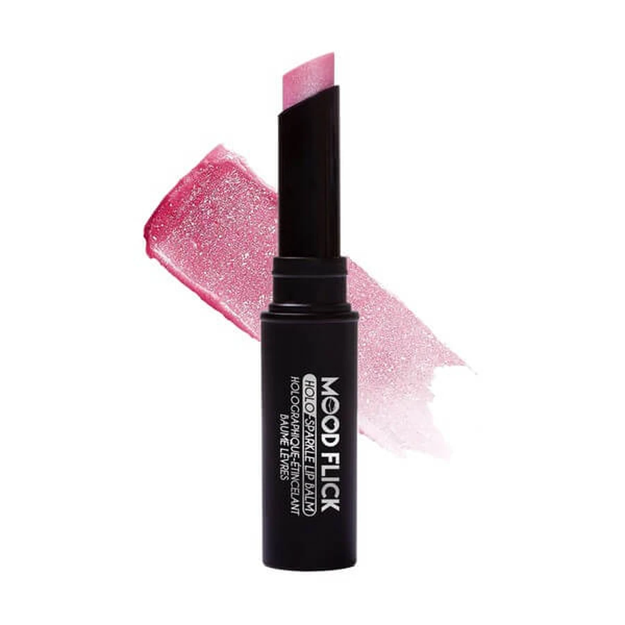J.Cat Beauty Mood Flick Holo-Sparkle Lip Balm 104, lip balm with holographic shine effect, 2 g