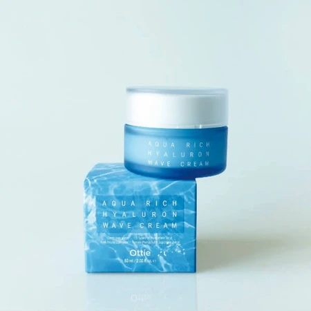 Ottie Aqua Rich, intensiv feuchtigkeitsspendende Gesichtscreme, 120 ml