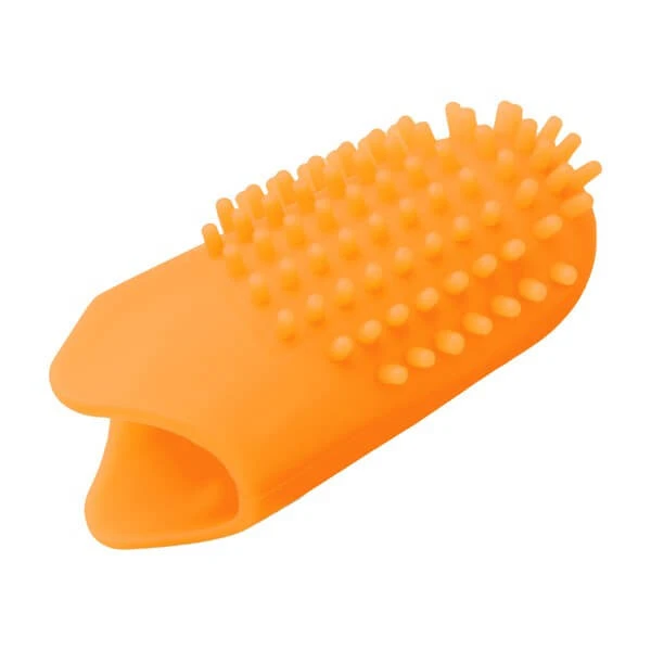IKO, Kids Bio, Fingerbürste, orange, ab 6 Jahren, 1 Stück