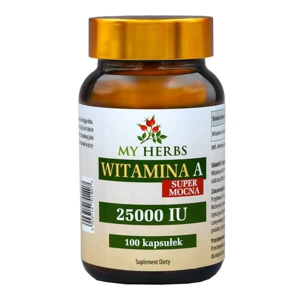 My Herbs Vitamin A Super Strong, Kapseln, 100 Stk