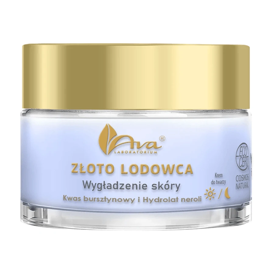 AVA Glacier Gold, cremă de netezire facială, 50 ml