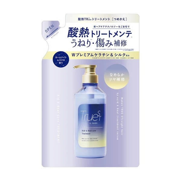 Truest by S Free Acid & Heat Care, aufbauender Conditioner, Nachfüllpackung, 400 ml