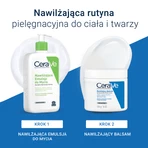 Zestaw CeraVe, nawilżający balsam do twarzy i ciała z ceramidami do skóry suchej i bardzo suchej, 454 g + opakowanie uzupełniające refill, 454 g: ceny i cechy