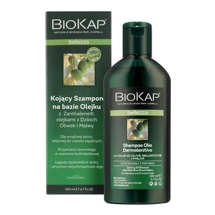 Biokap Bellezza, champú calmante a base de aceite, 200 ml
