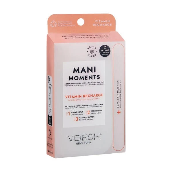 Voesh, Mani Moments, Doppelmaniküreset, Vitamin Recharge, 7 Teile