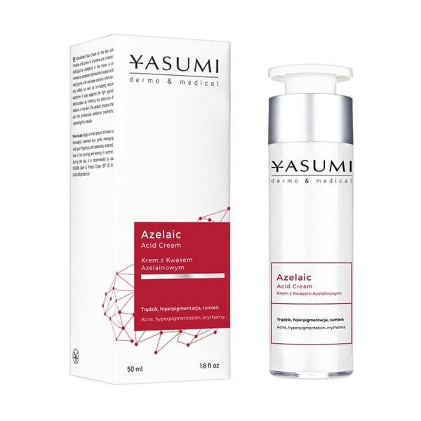 Yasumi Azelainsäure, Gesichtscreme mit Azelainsäure, 50 ml