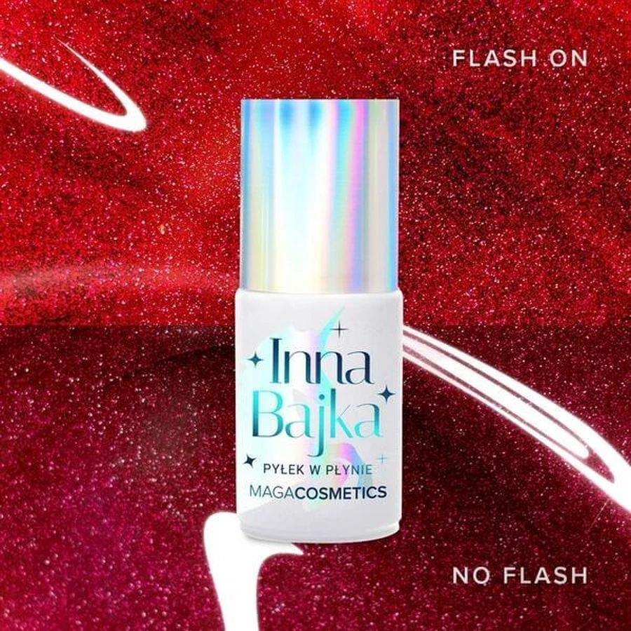 Maga Cosmetics Inna Bajka, lakier hybrydowy z pyłkiem, 868 royal shine, 6 ml: ceny i cechy