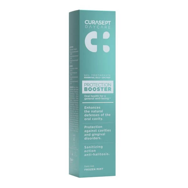 Curasept Daycare Protection Booster, Zahnpasta, Gefrorene Minze, 75 ml