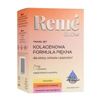 Reme Glow Collagen Beauty Formula Reisset, zakjes poeder, verschillende smaken, 15 stuks.