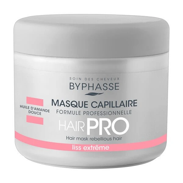 Byphasse Hair Pro, Liss Extreme, Haarmaske für leichtes Glätten, 500 ml