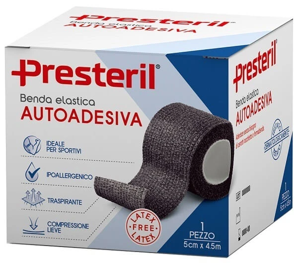 PRESTERIL BANDAGE EL 5X450 SCHWARZ