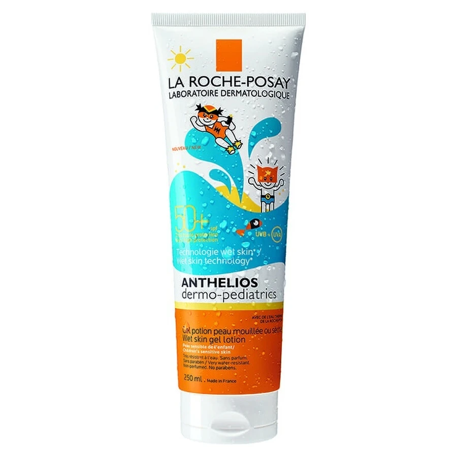 Anthelios Dermo-ped Wetskin50+: ceny i cechy