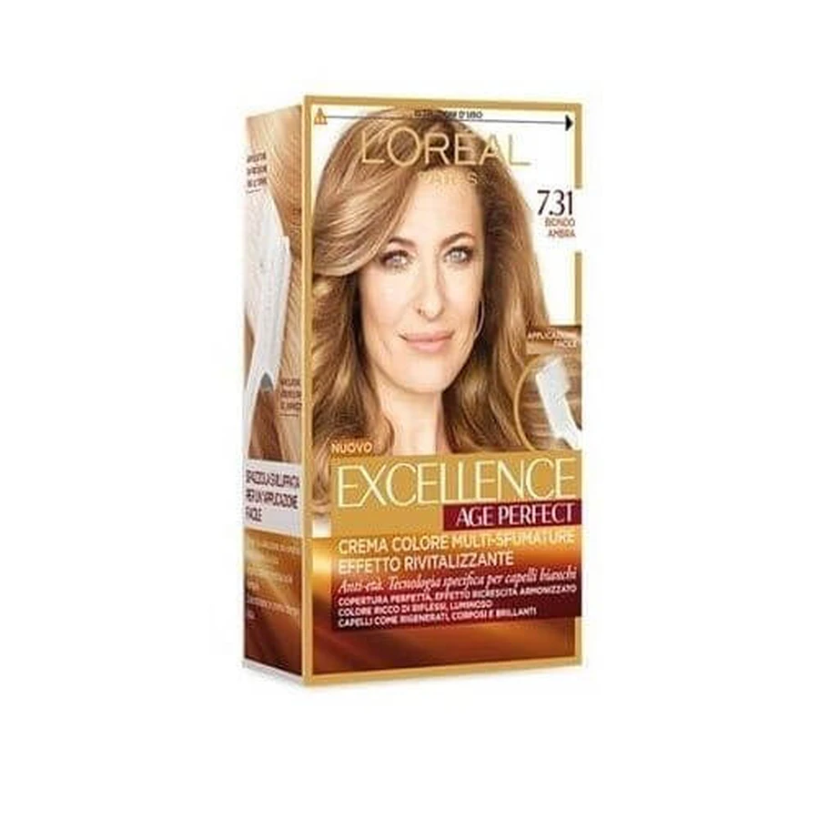 L'OREAL EXCELLENCE CREME AGE PERFECT 7.31 CHIHLIMBAR BLOND