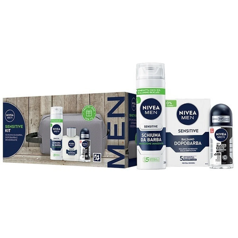 NIVEA PENTRU BĂRBAȚI KIT SENSIBIL 24