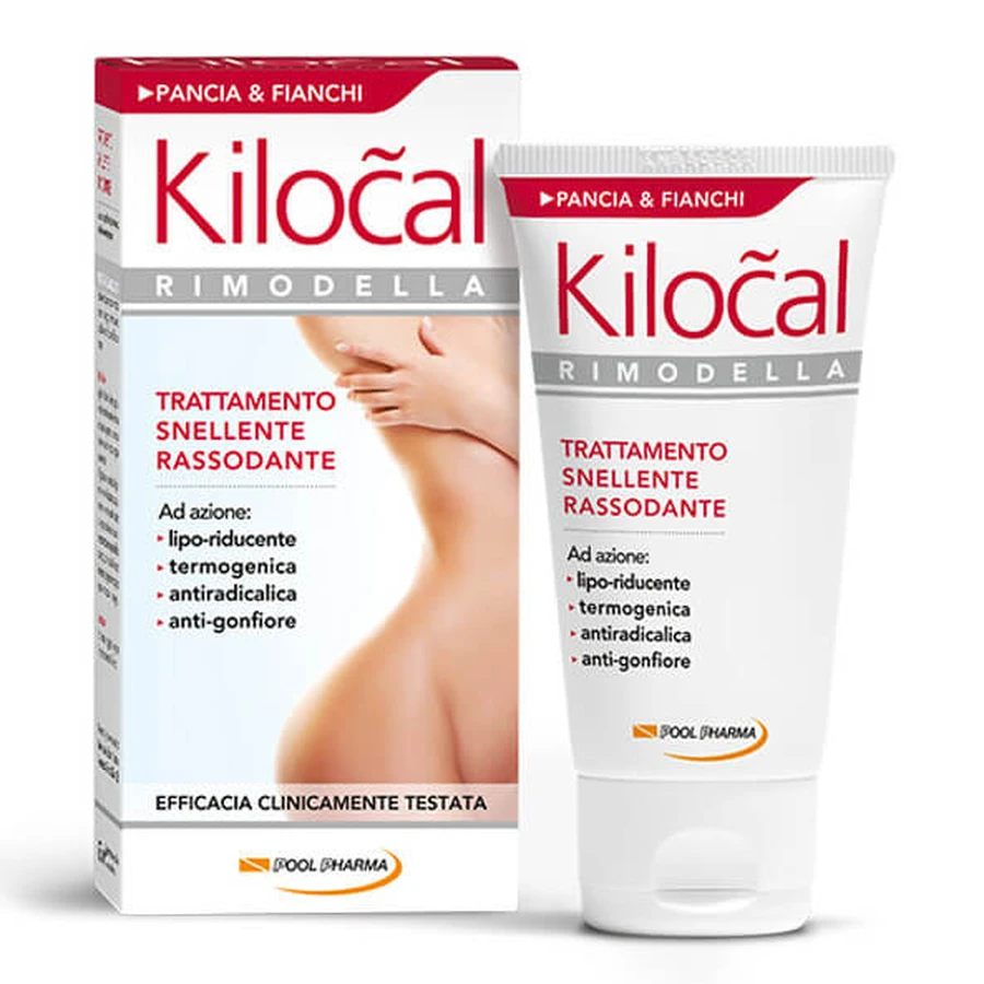 Kilocal formt Bauch und Hüften