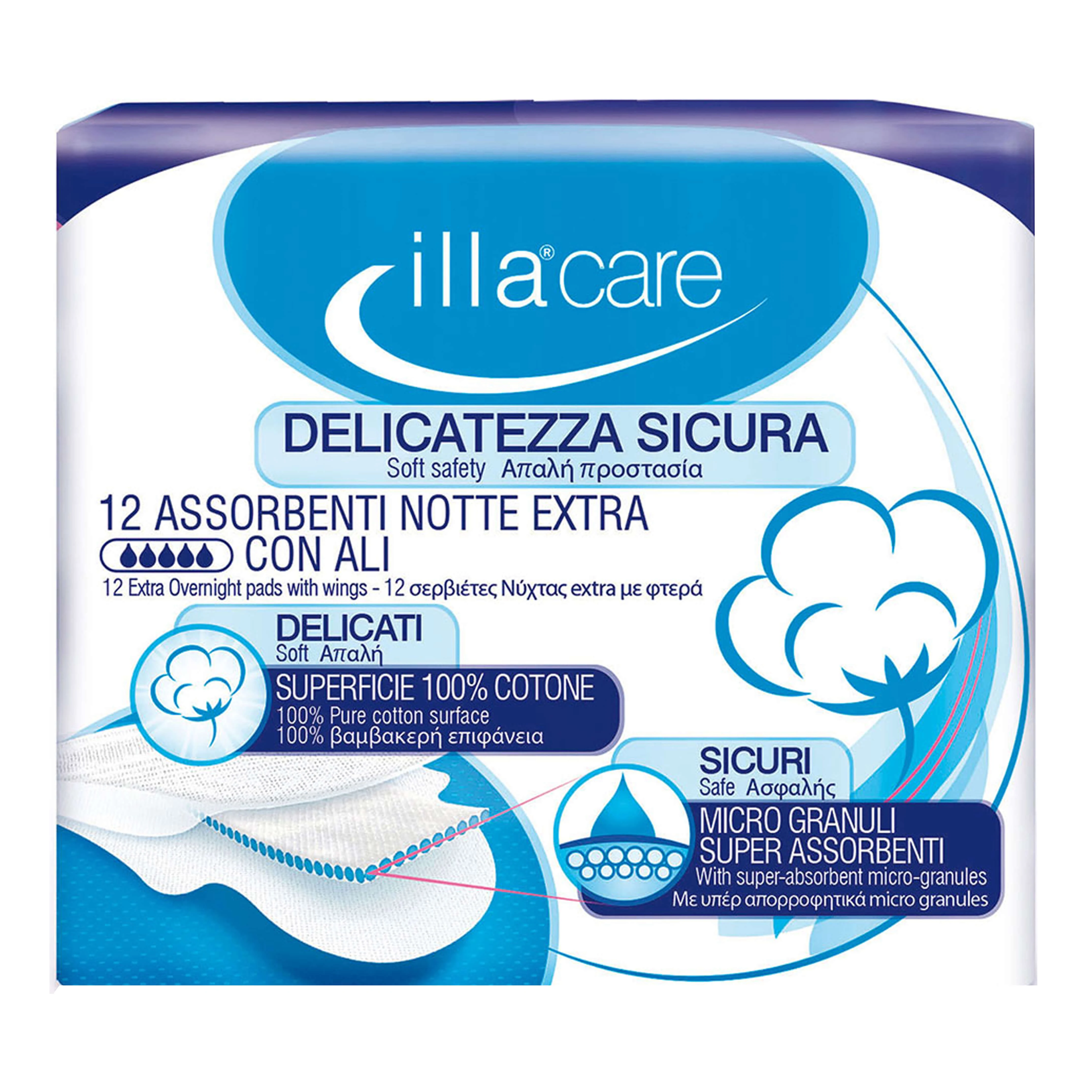 ILLA CARE 12 Ass.Night Extra