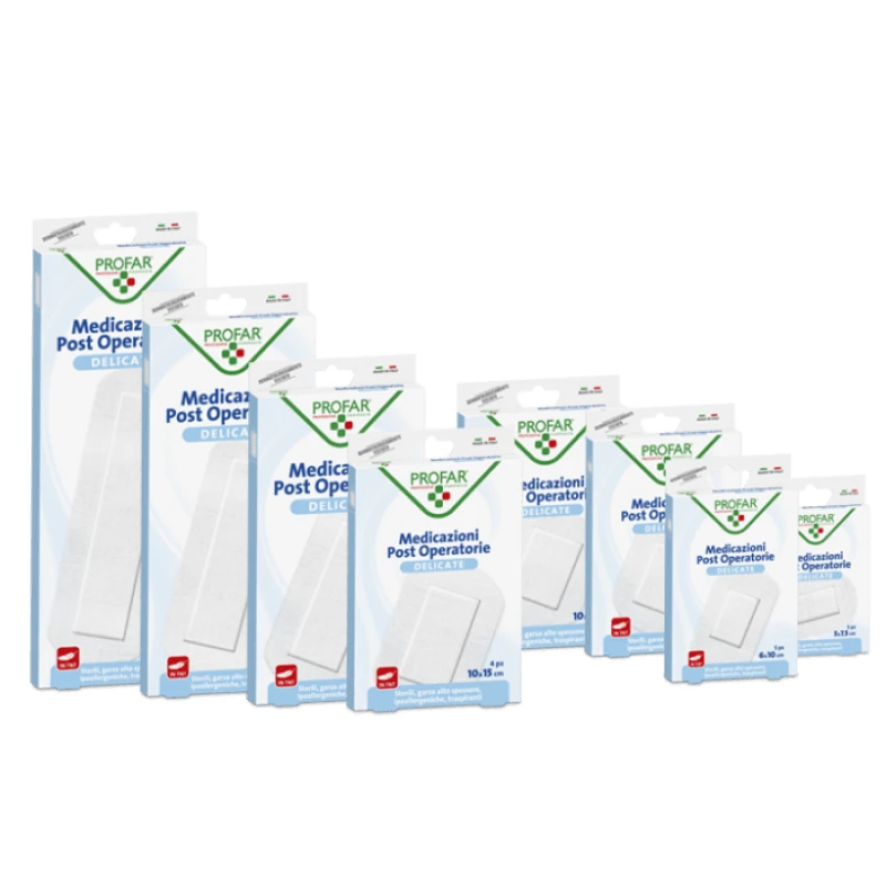 Profar Steriler postoperativer Verband 10x12cm 4 Stück
