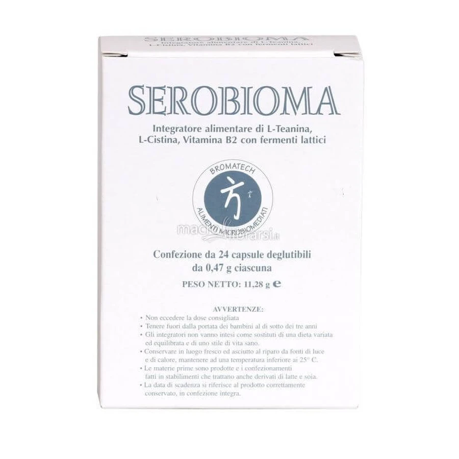 Serobiome by Bromatech dla równowagi jelitowej 24 kapsułki: ceny i cechy