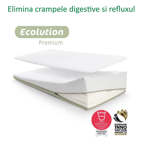 Set Saltea Copii Ecolution Premium 70 x 140cm