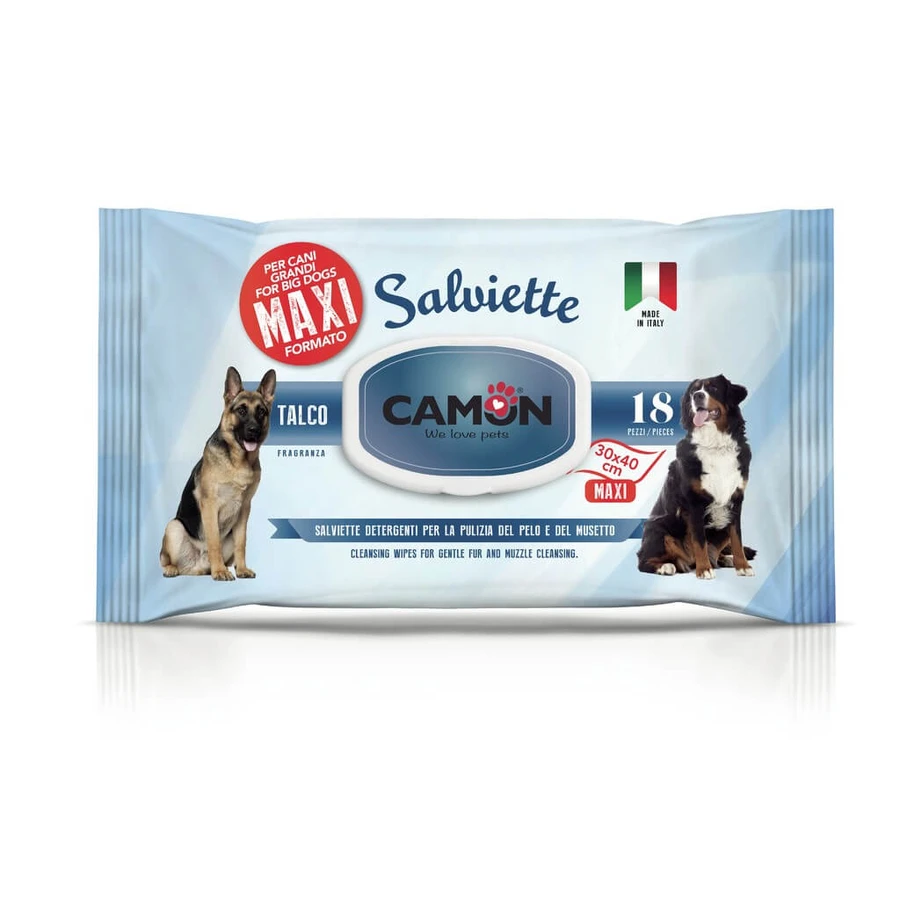 SALVIETTE MAXI TALCO 18PZ