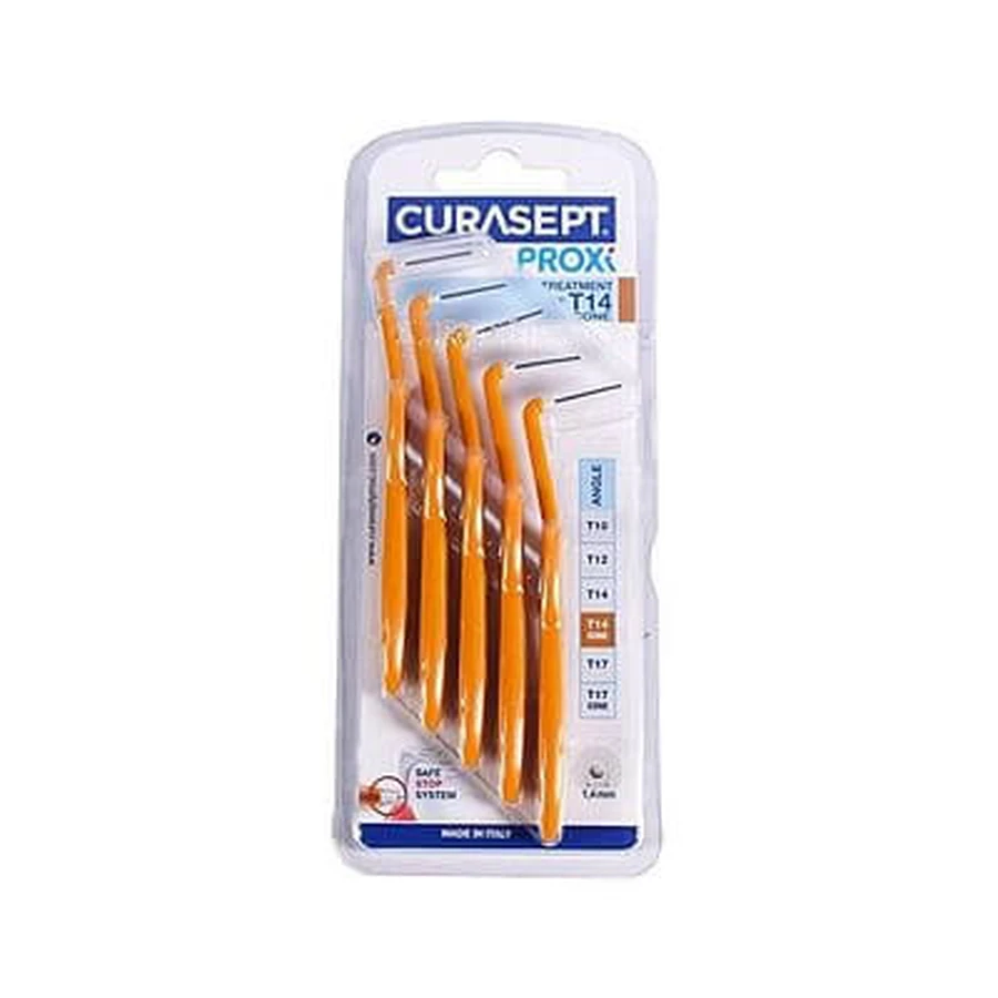 Curasept Proxi Angle T14 portocaliu/portocaliu