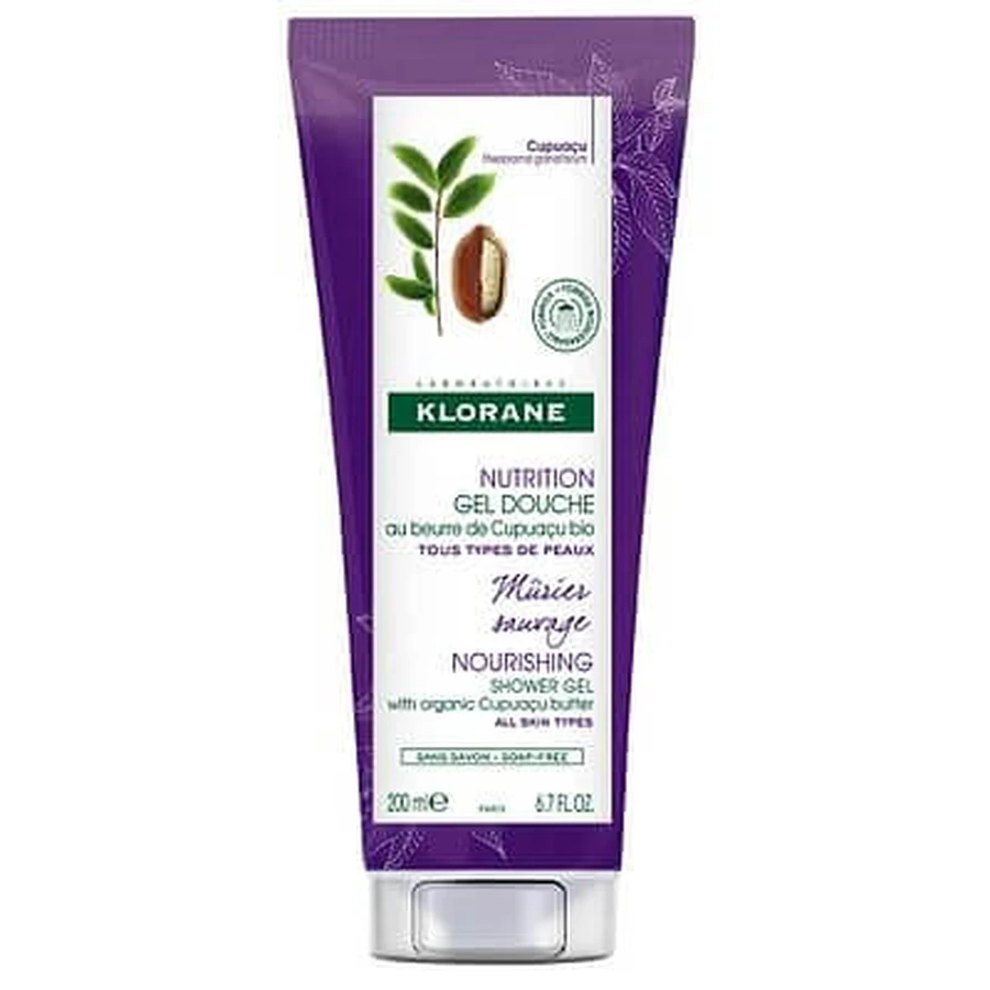 Klorane Wild Bramble Duschgel 200 Ml