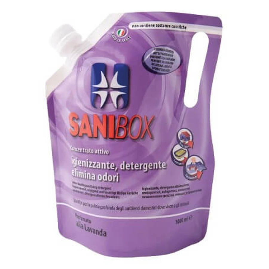 PET PROFESSIONAL SANIBOX DETERGENT CONCENTRAT LAVANDA 1 L