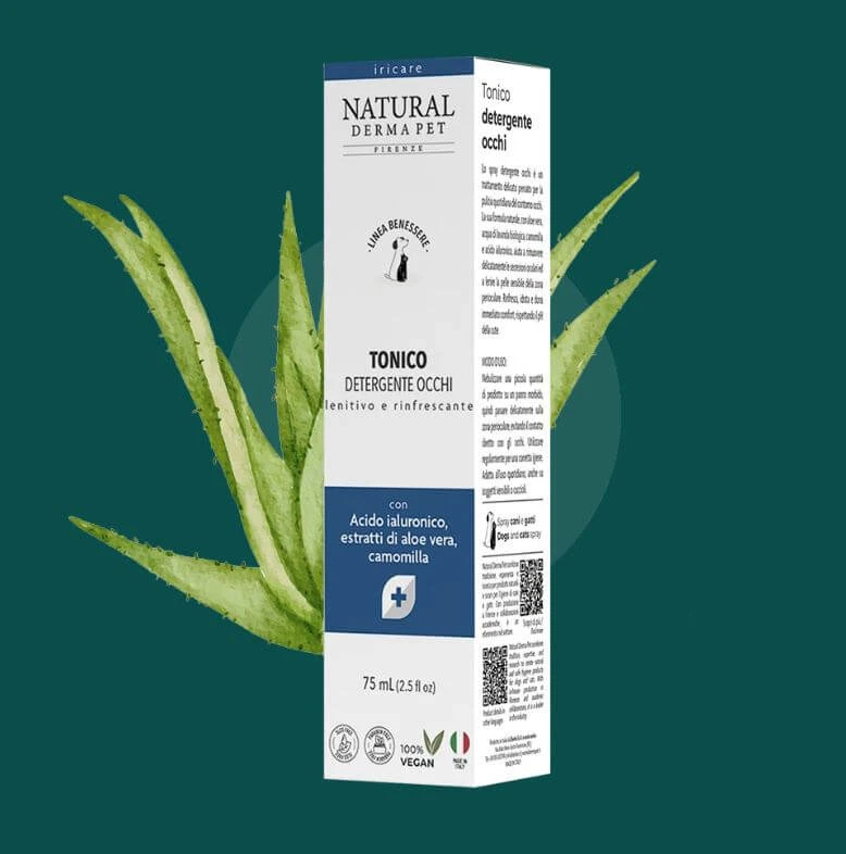 NATÜRLICHES DERMA PET AUGENREINIGUNGS-TONIKUM 75 ML