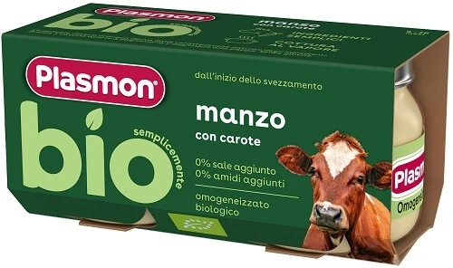 PLASMON BIO OMOG RINDFLEISCH AUTO 2PCS