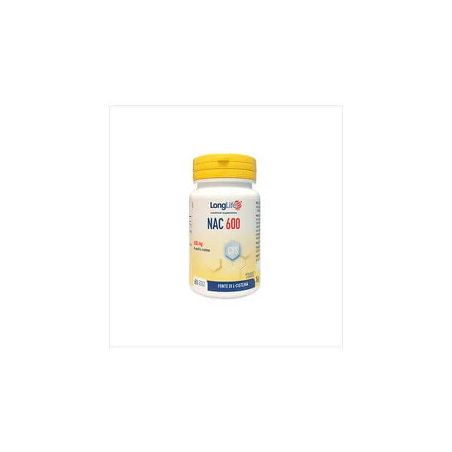 LONGLIFE NAC 60 Cps 500mg: ceny i cechy