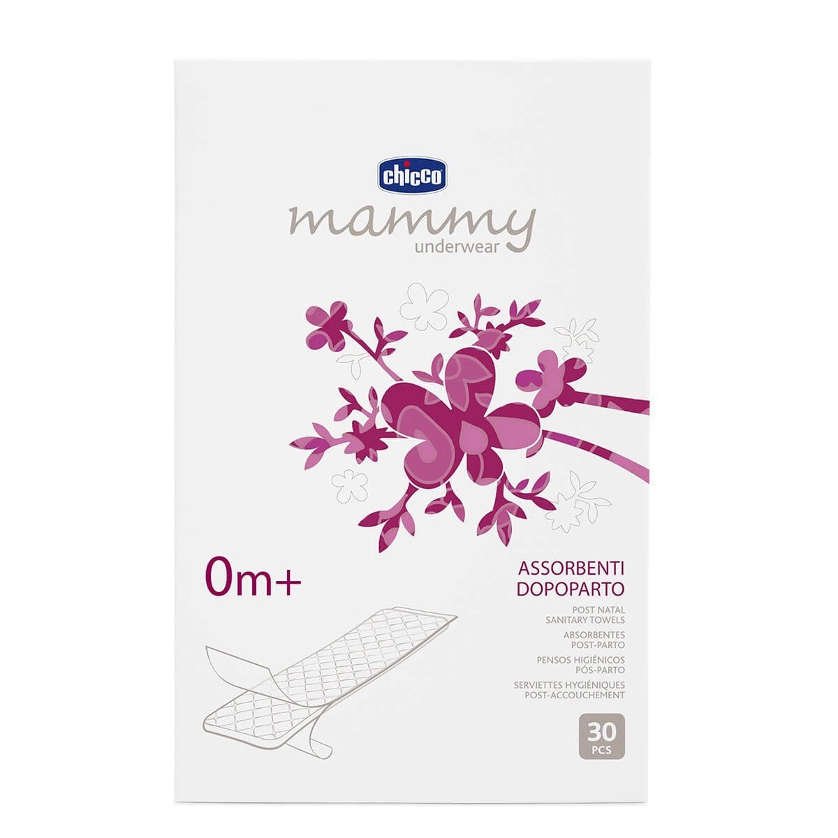 Chicco Postpartum Schutz Tampons 30 Stück