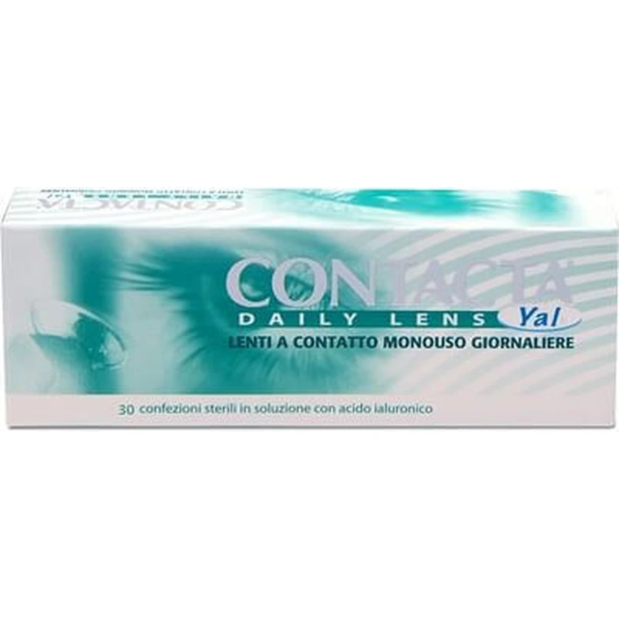 Lentile de contact zilnice de unică folosință Contacta Yal 30 1.00 30 bucăți