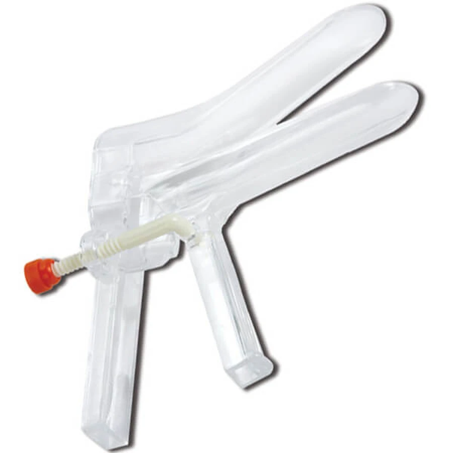 Sterile small vaginal speculum with pic screw