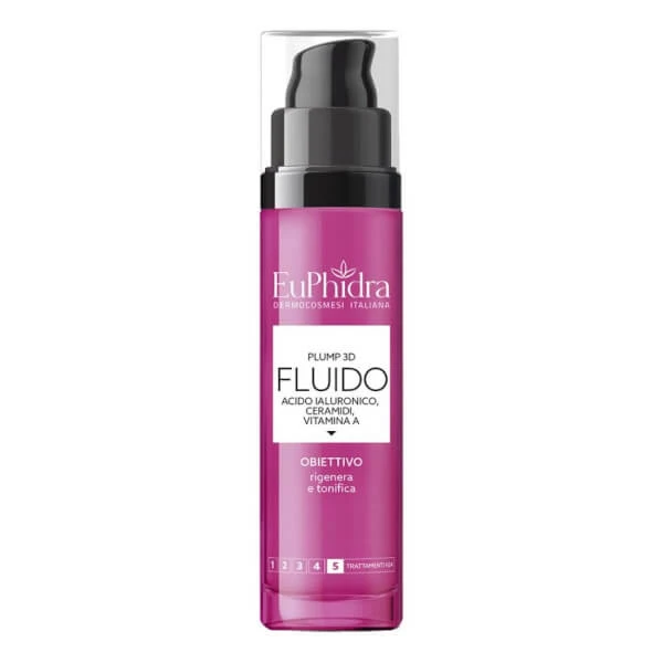Euphidra Plump 3D Fluid mit Hyaluronsäure - Regeneriert und strafft 50ml
