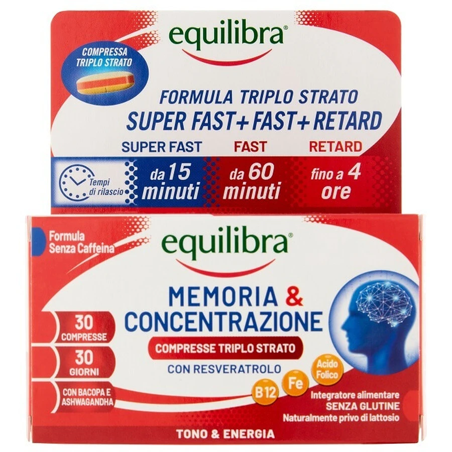 Equilibra Memoria & Concentrazione da 30 compresse