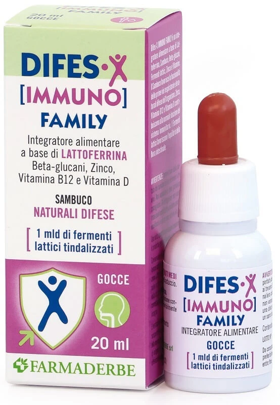 Difes-X Immuno Familie Drops 20ml