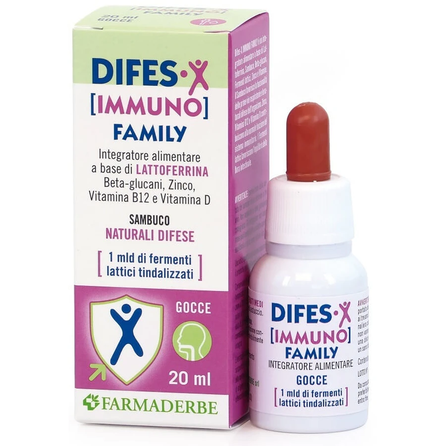 Difes-X Immuno Familie Druppels 20ml