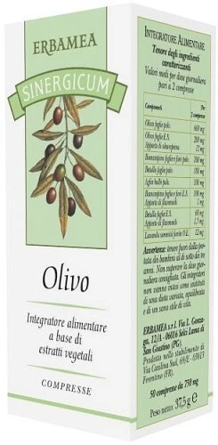 Erbamea Sinergicum Olivo 50 Tabletten