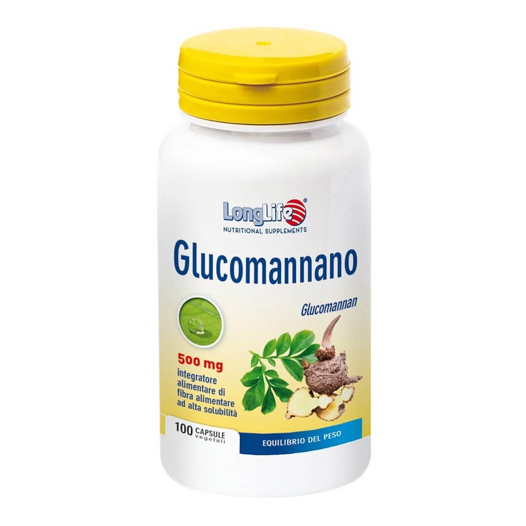 Longlife Glucomannan 100 Kapseln