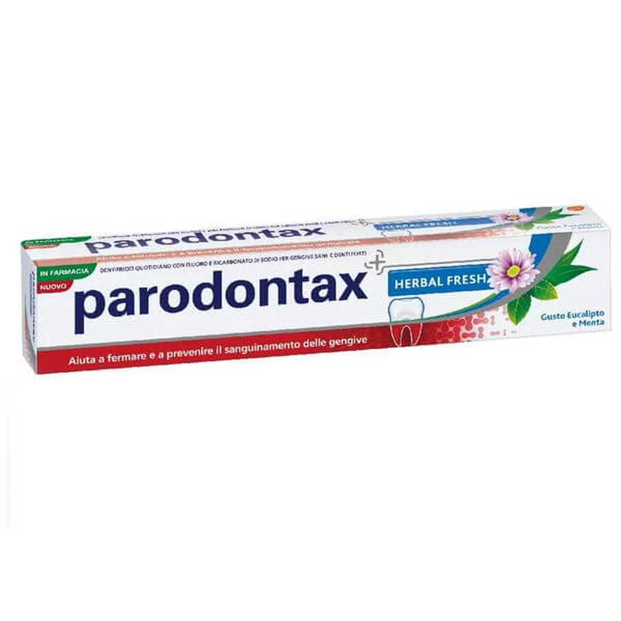 Parodontax Pastă de dinți proaspătă pe bază de plante 75 Ml