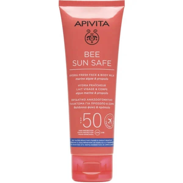 Apivita Reisegröße Bee Sun Safe hydra fresh & body milk spf50