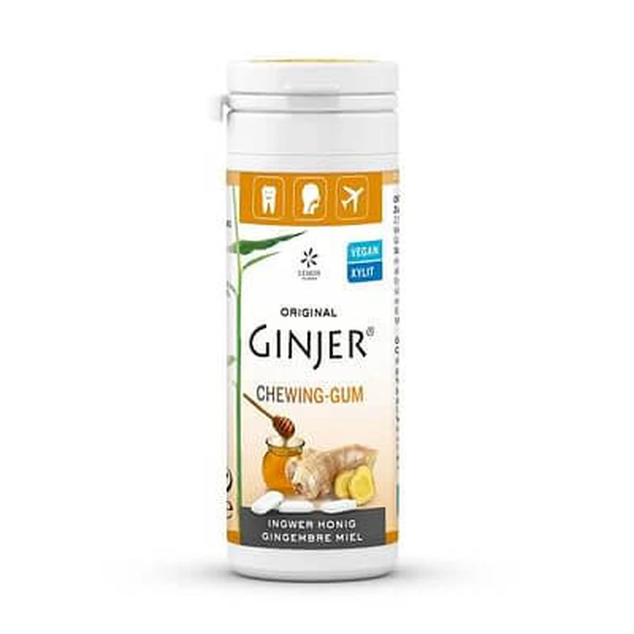 Chicle Limón Pharma Ginjer Y Miel 36 G