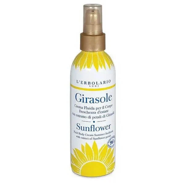 L'Erbolario Sonnenblumen Körperfluid Creme 200ml